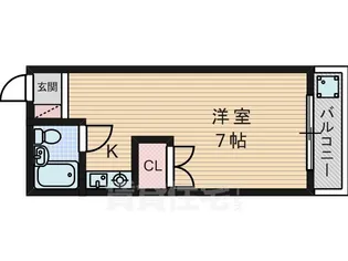 アークヒルズ桃山【3階】の間取り