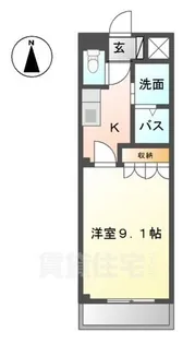 ラクローン【2階】の間取り
