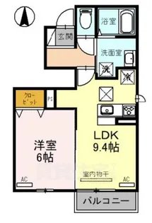 La Soie【1階】の間取り