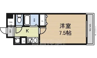SKハイツ黒川【3階】の間取り