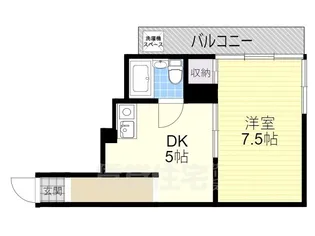 アイシス服部【3階】の間取り