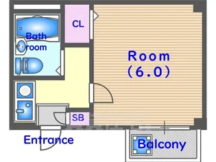ルミエール東山【2階】の間取り