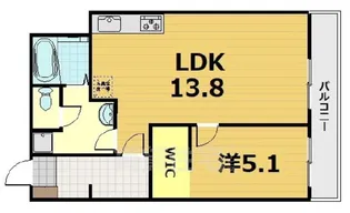 ロイヤルハイツ秀【1階】の間取り