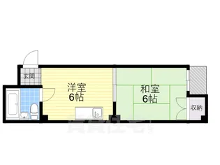 ハイムエルザ【2階】の間取り