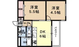 BRIGHT HOME【1階】の間取り