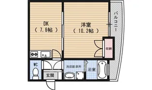 プラタラク【9階】の間取り