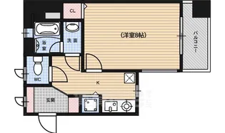Sumika六角高倉【3階】の間取り