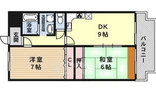 ネクストライフウェスト【6階】の間取り