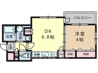 レイリオン【2階】の間取り