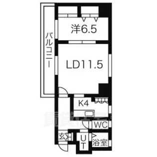 L.A上前津【10階】の間取り
