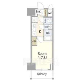 エスリード上前津セレーノ【8階】の間取り