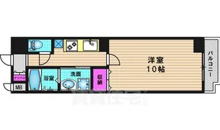 D・マローネ 桂【3階】の間取り