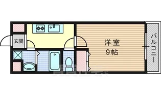 エリーフラッツ桂南【4階】の間取り