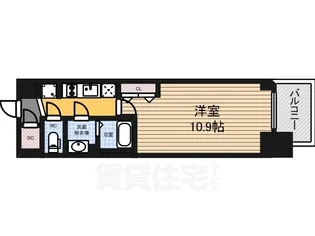 プレサンス丸の内リラティ【6階】の間取り