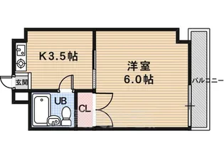 ラビットハイツ【2階】の間取り