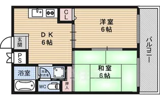 ハウス壱番館【2階】の間取り