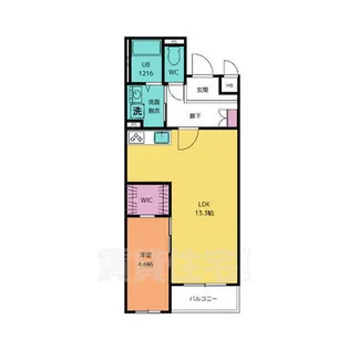 SK Residence Nagoya【1階】の間取り