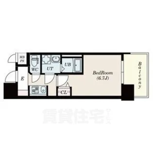 S-RESIDENCE上前津【15階】の間取り