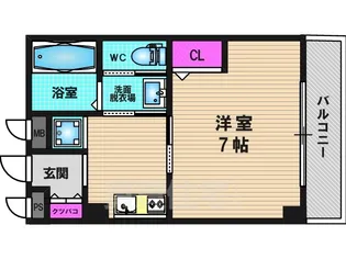 KAMIKATSURA ARCUS【2階】の間取り