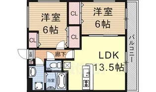 リバーサイドヒルズ【1階】の間取り