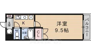 プラティアSETA【3階】の間取り