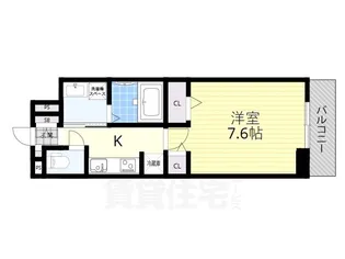 ハーモニーハウス【3階】の間取り