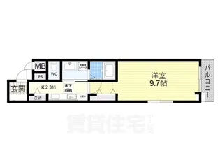 ハーモニーハウス【3階】の間取り