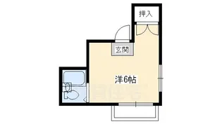 1Kの間取り画像