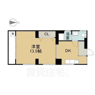 富士和マンション【2階】の間取り