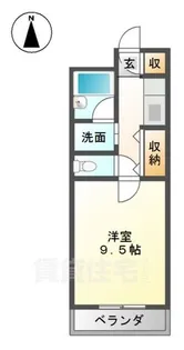 アメニティハイム【1階】の間取り
