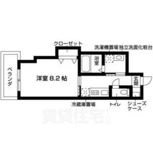 エルメディオ千種【3階】の間取り