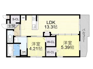 大阪府豊中市熊野町4丁目【アパート】の間取り