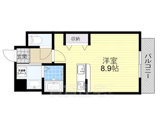 大阪府大阪市住吉区長居東3丁目【マンション】の間取り