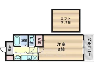 ル・ソレイユ【3階】の間取り