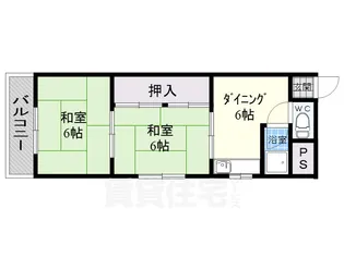 清川ビル【8階】の間取り