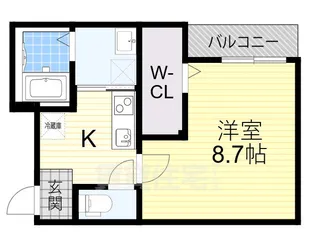 大阪府豊中市庄内西町2丁目【アパート】の間取り