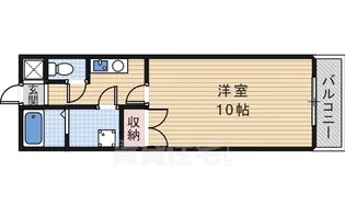 1Kの間取り画像