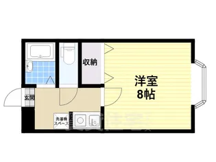 ジュネス2号館【223号室】の間取り