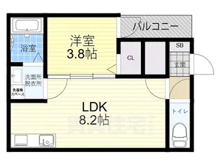 Fasecia Rad 【2階】の間取り