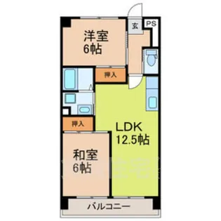 メゾンパトラージュ【2階】の間取り
