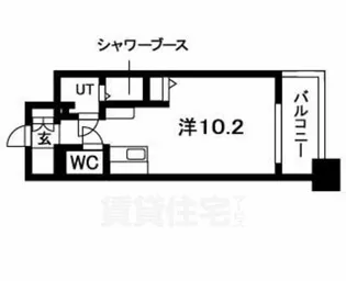 N.S.ZEAL大曽根【14階】の間取り