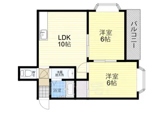 エンパイヤシティ【605号室】の間取り