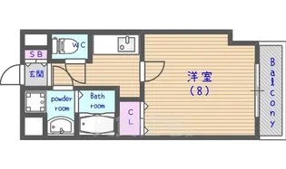 京都府京都市西京区桂春日町【マンション】の間取り