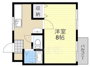 イーズマンション1【201号室】の間取り