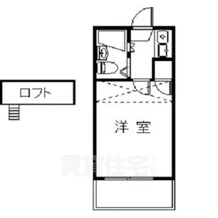 Hills Motoyama【2階】の間取り