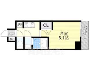 グランカリテ北大阪リヴィエ【11階】の間取り
