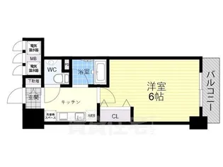 ジュネス東住吉弐番館【3階】の間取り