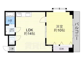 モーリスメゾン【3階】の間取り