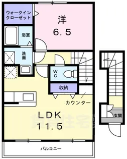 OMA永井【2階】の間取り