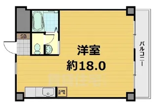 第16洛西ハイツ瀬田【4階】の間取り